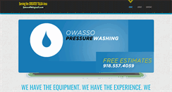 Desktop Screenshot of powerwashingtulsa.com